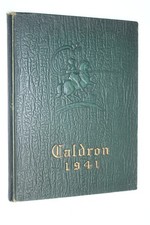1941 Cleveland Heights High School Yearbook Cleveland Heights Ohio OH - Caldron picture