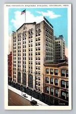 Cincinnati OH-Ohio, Cincinnati Enquirer Building, Antique Vintage Postcard picture
