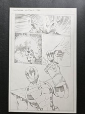 Spider-Man Deadpool  Issue 49 Page 10 Original Art OA JIM TOWE Infinity Gauntlet picture