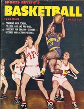 1953 Sports Review's Basketball Michiagn vs Ohio State ex bxa picture