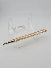 Antique English Victorian 14K Gold Filled Propelling Pencil Engraved 1927.  picture