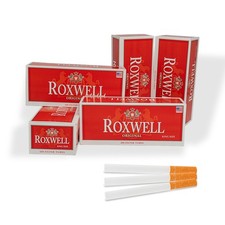 Roxwell Cigarette Tubes King Size Original Red Superior Quality 5 Box of 200 Ct picture