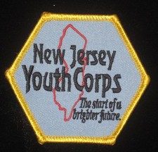 New Jersey Youth Corps Patch - 3 1/8