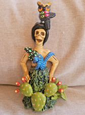 Cactus, Owl, Iguana Concepcion Aguilar Day of Dead Cactus Woman Oaxaca Mexico picture