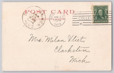 New York, , Hotel Martha Washington Cityscape, Divided Back 1908 New York picture