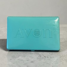 Vintage Avon Representative Mini Lipstick Sampler Turquoise Case 37 Total picture