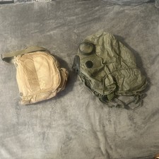 US M17 Gas Mask & Hood & Canvas Carry Bag dated 1969  picture