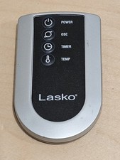 LASKO 4 BUTTON OSCILLATING TOWER FAN POWER OSC TIMER TEMP REMOTE &  picture