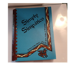 Simply Simpático Cookbook Junior League Albuquerque Spiral Bound Original picture