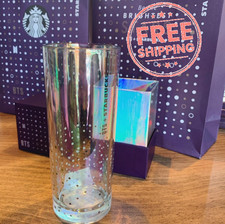 BTS Collaboration STARBUCKS  Real Gold Glass Korea Limited Mug picture