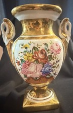 Porcelain Vase Hand Painted By Camille Le Tallec, France, 20th Century, 9.7” picture