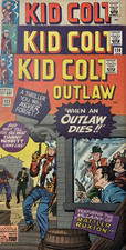 KID COLT OUTLAW  122 126 127   JACK KIRBY  STAN LEE  DICK AYERS  F- (5.5) Avg picture