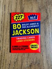Bo Jackson Trading Cards The Alchemist Boldy James Signed New /1000 Single Pack picture
