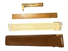 Three Vintage Measurement Rulers;Lufkin016,Seneca Pica Secretary ,Lafayette F428 picture
