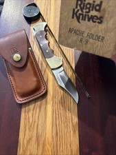 Vintage Rigid R9 Apache Knife Rare USA picture