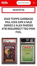 JUAN SOTO 2022 Topps MLB x GPK Series 2 RESURRECT TED 7b PSA9 PINK FOIL (#34/99) picture