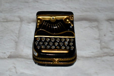 Vintage LIMOGES Hand Painted Typewriter Porcelain Trinket Box DAMAGED AS IS picture