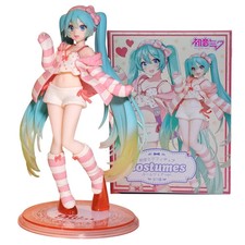 20CM Hatsune Miku Anime Pajama Dress PVC Figure Standing Model Toy Gift 2026 picture