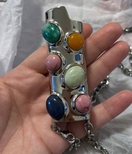 Edie Parker Gemstoned Crossbody Lighter Case New In Box Never Used picture