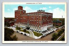 c1927 The Coronado Hotel Building White Border Postcard Apartments picture