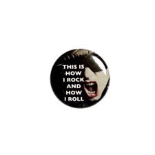 Vintage 80s 90s Style Pin Button 1980s Glam Rock 80s Band Pin Button Rad 1