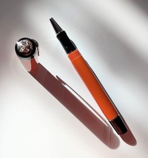 Parker Duofold Classic Big Red Vintage (Orange) Rollerball Pen Made in France picture