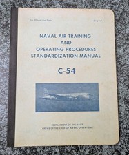 1963 C-54 NATOPS Naval Air Training & Operating Procedures Manual Original picture