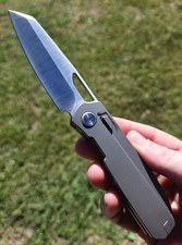 Kizer Divo Mash WMK Exclusive Elmax Titanium #026/200 Limited Edition BNIB picture