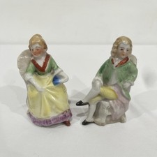 Vintage Porcelain Royal King Queen Thrown Lot picture