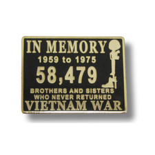 In Memory of Vietnam War Pin Military Lapel Hat Pin 1