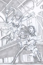 GRIMM FAIRY TALES 51 SHELDON GOH Original VARIANT Sorcery Fantasy Sexy COVER Art picture