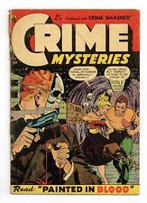 Crime Mysteries #14 GD 2.0 1954 picture