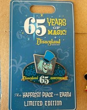 Disneyland 65th Anniversary AP Haunted Mansion Hatbox Ghost Day Of LE Pin picture