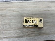 Vtg Wisk-Away Travel WHISK BRUSH Removes Lint & Crumbs From Clothes Horsehead picture
