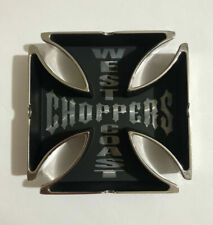 WEST COAST CHOPPERS ASHTRAY ASH TRAY SILVER AND BLACK  picture