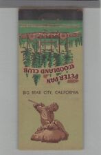 Matchbook Cover Peter Pain Woodland Club Big Bear City, CA picture