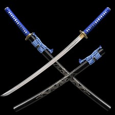 Golden Dragon T10 Hand Forged Full Tang Battle Ready Samurai Katana Sword picture