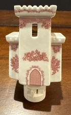 Johnson Brothers Old Britain Castles Pink Night Light Cover w/ Plug Discontinued picture