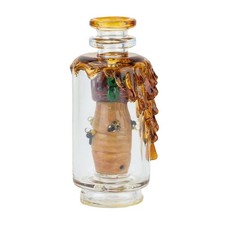 Empire Glassworks SAVE THE BEES Peak Top Boro Glass Made in USA picture