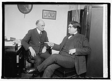 Photo:John L. Lewis Representative Nolan April 1922 Office Portrait picture