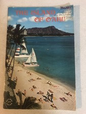 Island Of Oahu Hawaii 1980s Vintage Booklet Ephemera picture