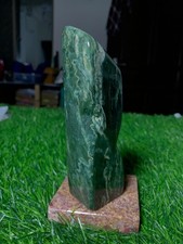 Nephrite Freeform high quality 532 grams polished  piece from Afghanistan picture
