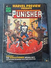 Marvel Preview #2 1975 Marvel Magazine Origin Punisher Morrow Key Issue VG/FN picture