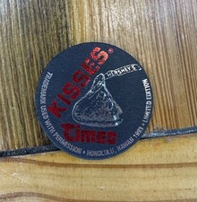 Vintage Hershey’s Kisses Times Honolulu Hawaii POG Milk Cap 1993 NEW picture