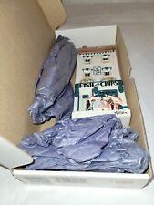 Hazle Ceramics - A Nation Of Shop Keepers - Fish And Chips Pies  3” X 8.5” W/Box picture
