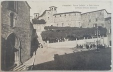 POSTCARD SAN GEMINI PALAZZO BACHETONI ANIMATED TERNI UMBRIA LANDSCAPE C2 picture