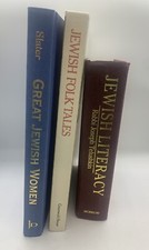 Jewish Literature 3 Volumes Folk Tales, Jewish Women, Literacy (x) picture