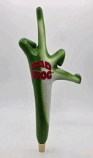 Vintage Bad Frog Beer Tap Handle Middle Finger 14.5