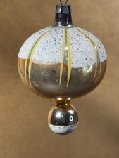 VINTAGE POLAND BALLOON TEAR DROP CHRISTMAS ORNAMENT picture