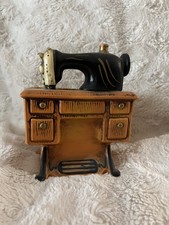 Vintage Inarco Ceramic Sewing Machine Planter Made In Japan Label E4004 picture